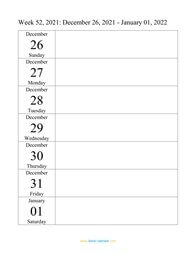 weekly calendar 2022 template 03