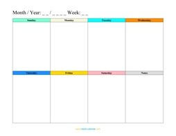 weekly schedule planner template 02