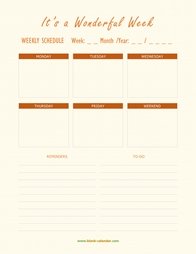 weekly schedule planner template 06
