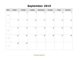 september 2019 blank calendar free download calendar templates september 2019 calendar template