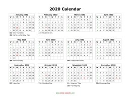 Download Free Calendar Template from www.blank-calendar.com