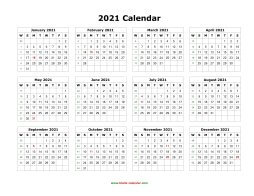 blank calendar 2021 word Blank Calendar 2021 Free Download Calendar Templates blank calendar 2021 word