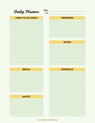 daily planner template 01