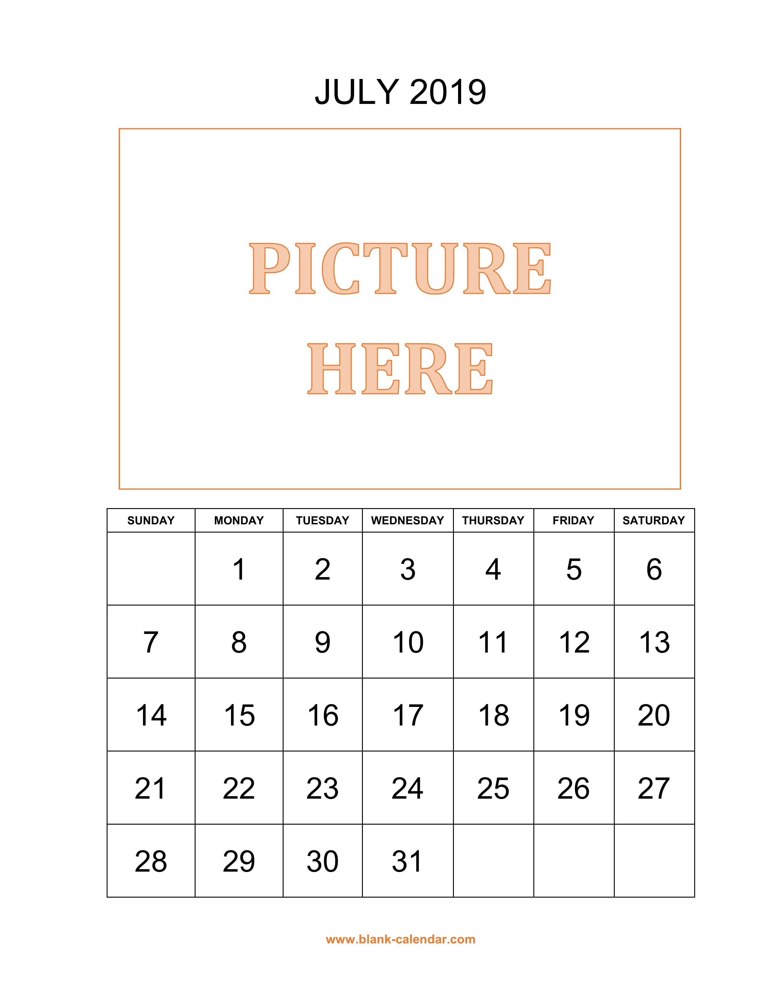 free-download-printable-july-2019-calendar-pictures-can-be-placed-at-the-top