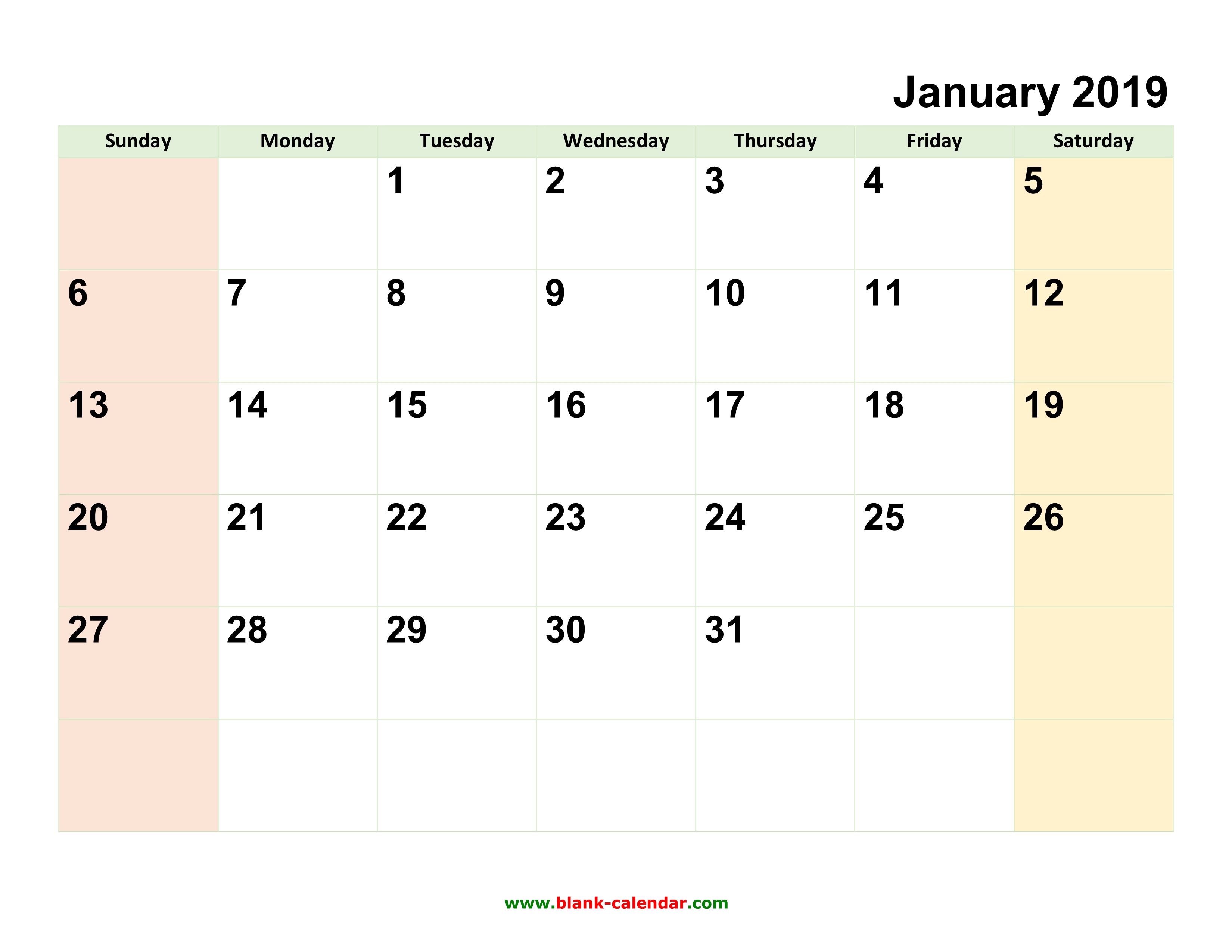 2019-printable-calendar-templates-pdf-excel-word-free-calendars