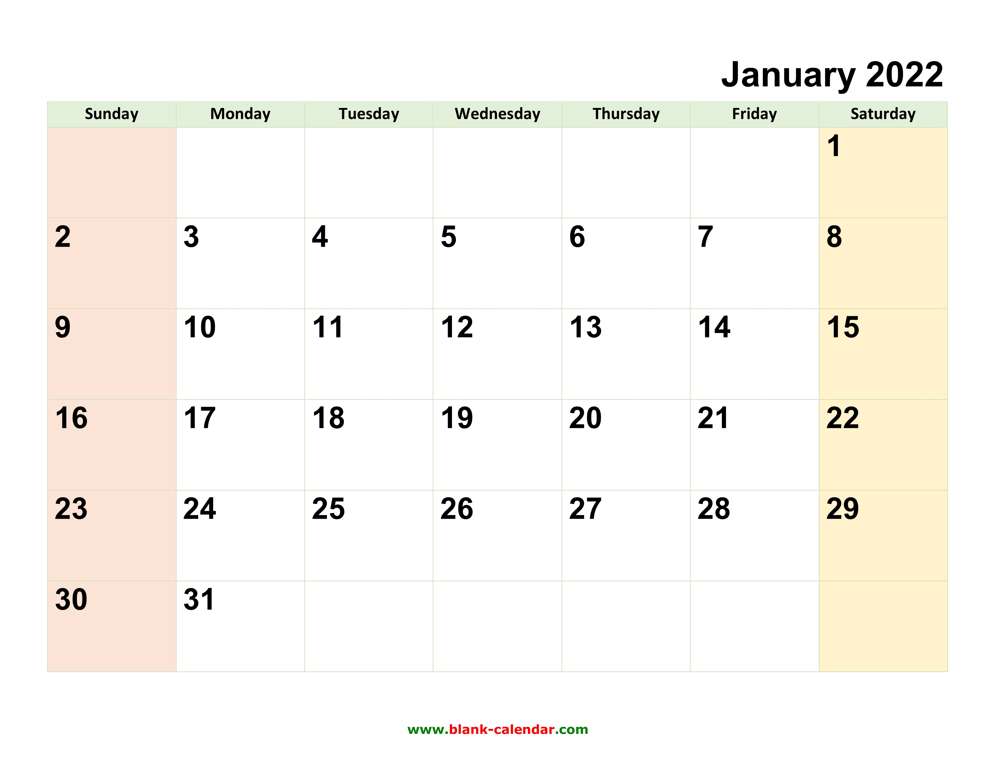 A4 Size 2022 Calendars Printable Free Vertical Noolyocom 2022 Monthly Calendar Printable Plain 