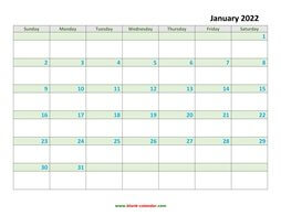 monthly calendar 2022 template 03