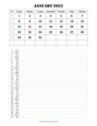 monthly calendar 2023 template 05