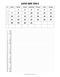 monthly calendar 2024 template 05
