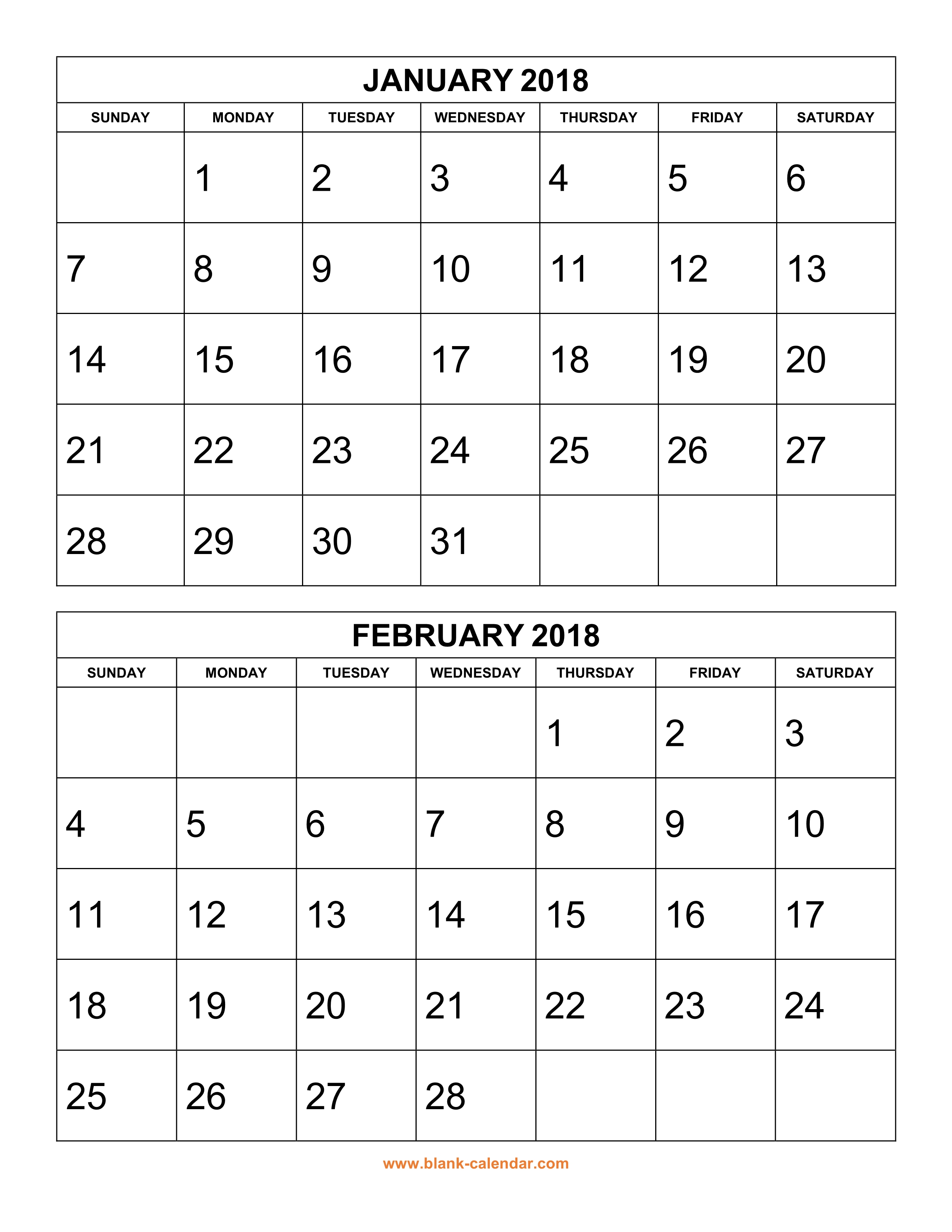 free-download-printable-calendar-2018-2-months-per-page-6-pages-vertical