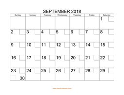 printable september 2018 calendar check boxes