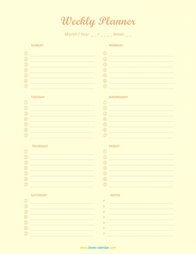 weekly schedule planner template 05