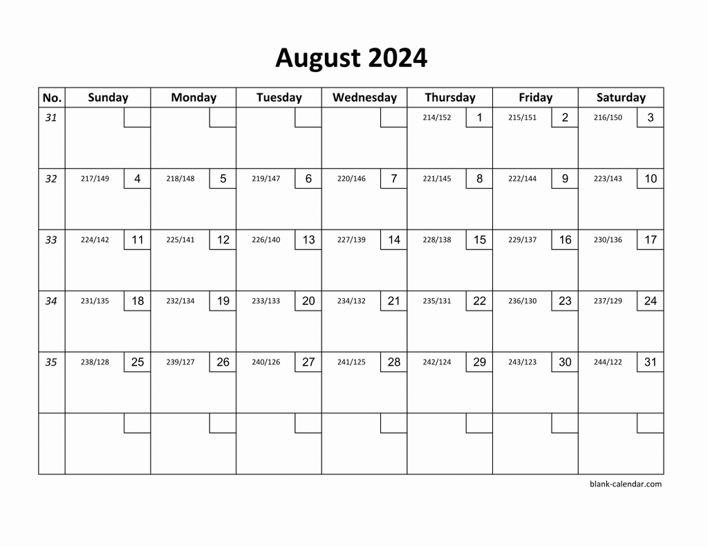 Free Download Printable August 2024 Calendar With Check Boxes