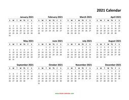 yearly calendar 2021 template 01
