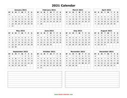 yearly calendar 2021 template 04