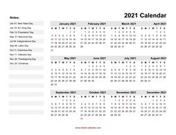 yearly calendar 2021 template 06