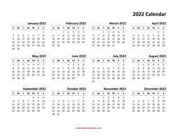 yearly calendar 2022 template 01