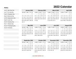 yearly calendar 2022 template 06