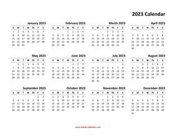 yearly calendar 2023 template 01